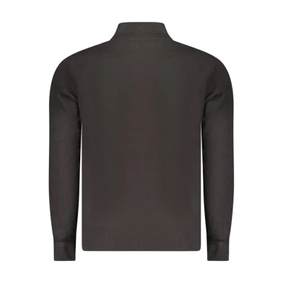Black Nylon Sweater