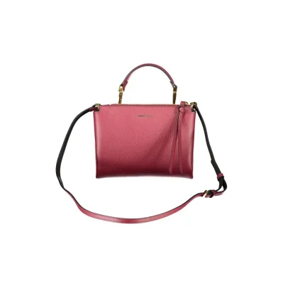 Purple Leather Handbag
