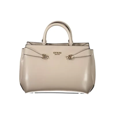 Brown Polyethylene Handbag