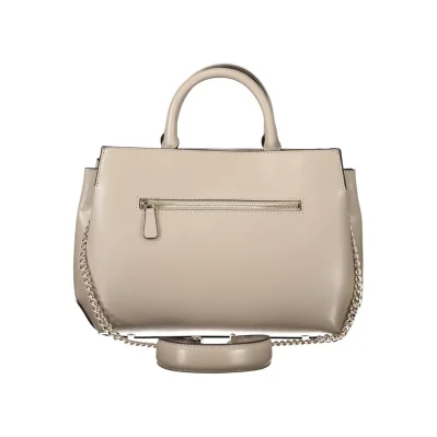 Brown Polyethylene Handbag