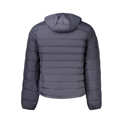 Blue Polyamide Men's Jacket