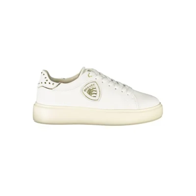 White Leather Women Sneaker