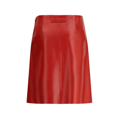 Nappa Leather Skirt