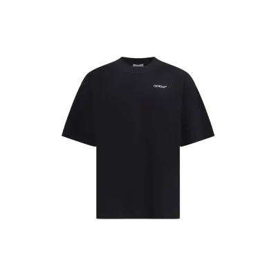 Scribble Diag Boxy T-Shirt