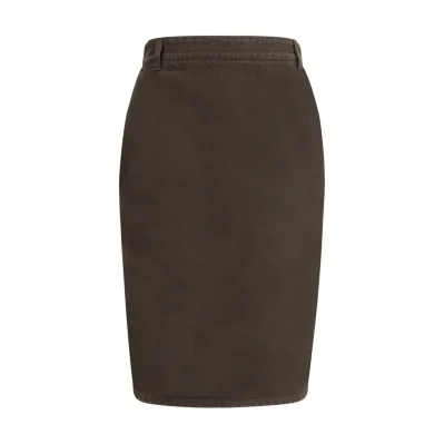 Denim Pencil Skirt