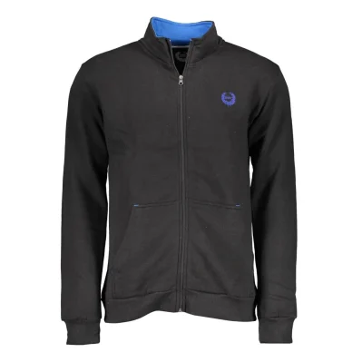 Black Cotton Sweatshirt