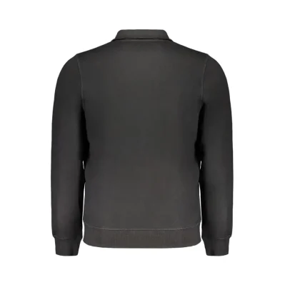 Black Cotton Sweatshirt
