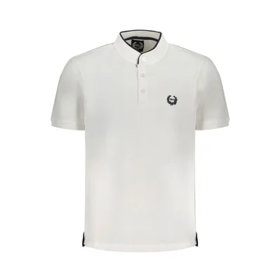 White Cotton Polo Shirt