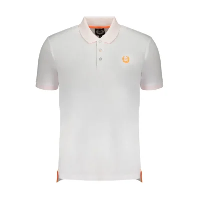 White Cotton Polo Shirt