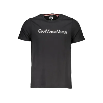 Black Cotton T-Shirt