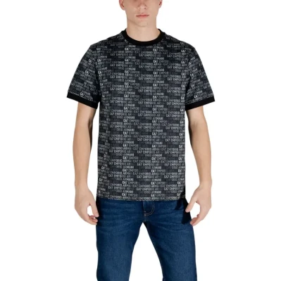 Black Cotton T-Shirt