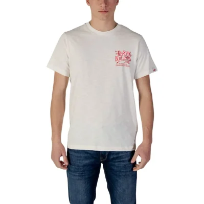 Cream Cotton T-Shirt