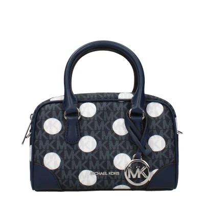Blue Fabric Handbags