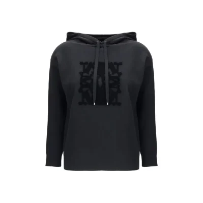 Black Wool Sweatshirt