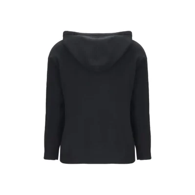 Black Wool Sweatshirt