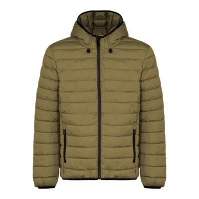 Green Polyester Jackets & Coat