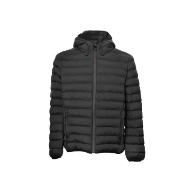 Black Polyester Jackets & Coat