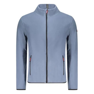 Blue Polyester Sweatshirt