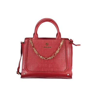 Red Pvc Handbag