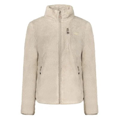 Beige Polyester Sweatshirt