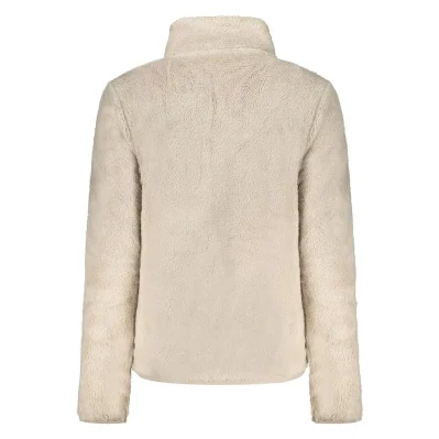 Beige Polyester Sweatshirt