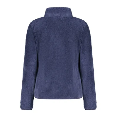 Blue Polyester Sweatshirt