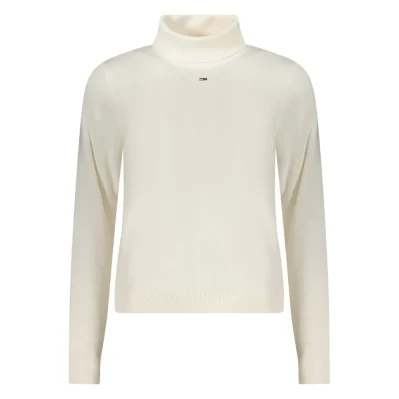 White Cotton Women Sweater