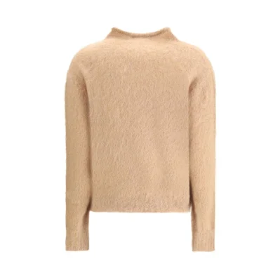 Brown Polyamide Turtleneck
