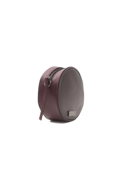 Burgundy Leather Crossbody Bag