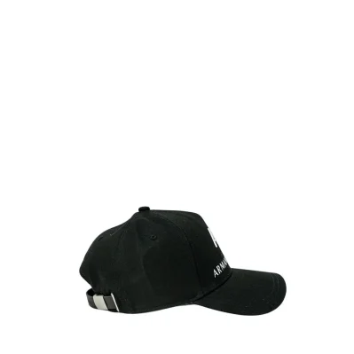 Black Cotton Cap (Baseball Hat)