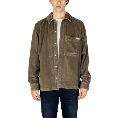 Beige Denim Shirt