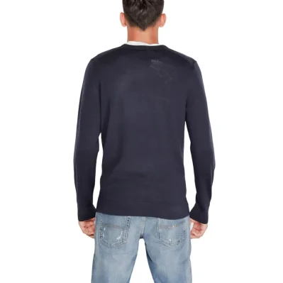 Blue Recycled Wool Sweatshirt