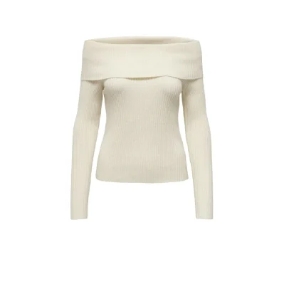 Cream Viscose Sweatshirt