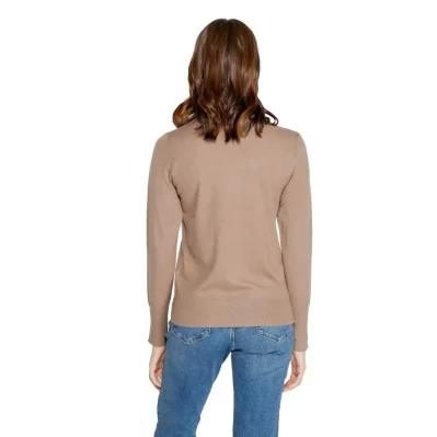Beige Viscose Sweatshirt