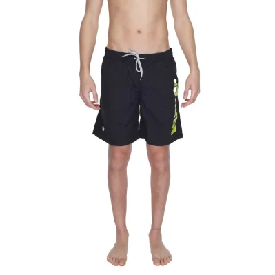 Black Polyamide Swim Shorts