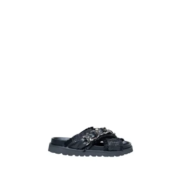 Black Polyethylene Sandals