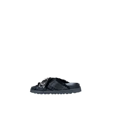 Black Polyethylene Sandals