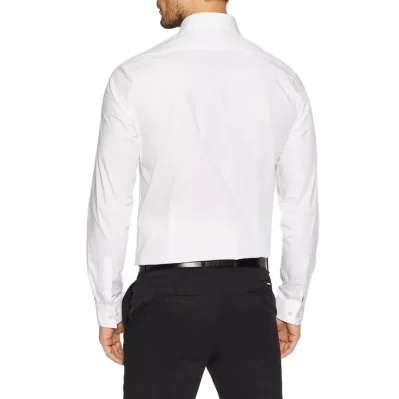 White Cotton Dress Shirt