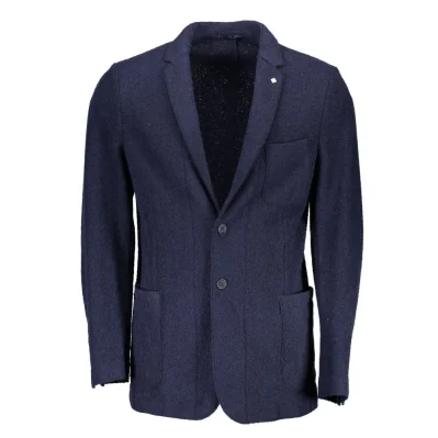 Blue Wool Blazer