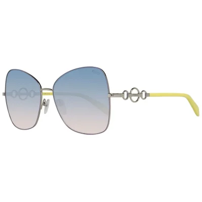 Gray Metal Sunglasses