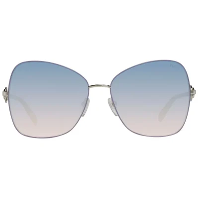 Gray Metal Sunglasses