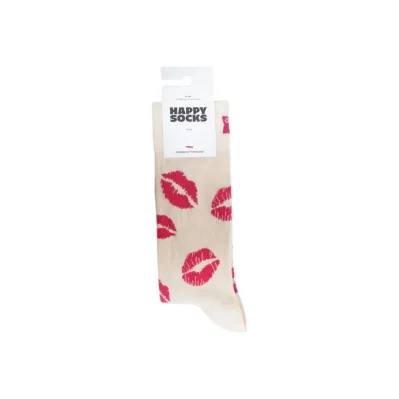 Beige Cotton Socks