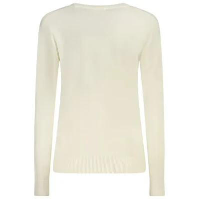 White Viscosa Women's Shirt