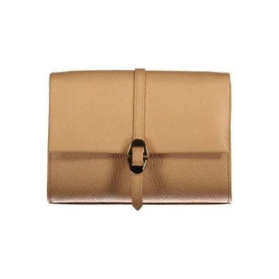 Marrone Leather Women Handbag