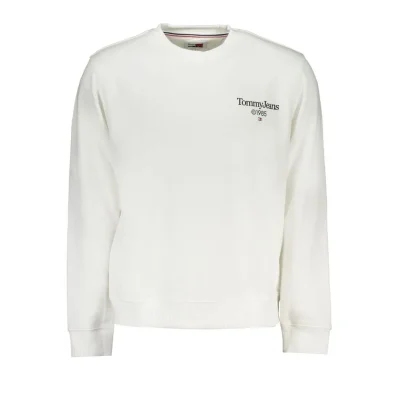 White Cotton Men Sweater
