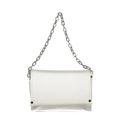 Bianco Poliuretano Women Handbag