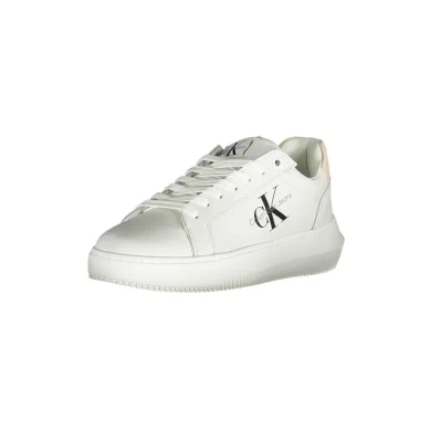 White Polyester Women Sneaker