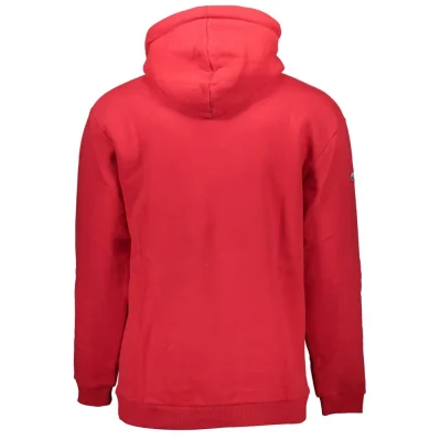 Red Cotton Men Sweater