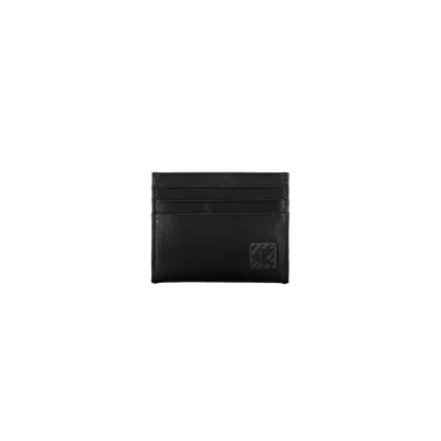 Black Leather Men Wallet