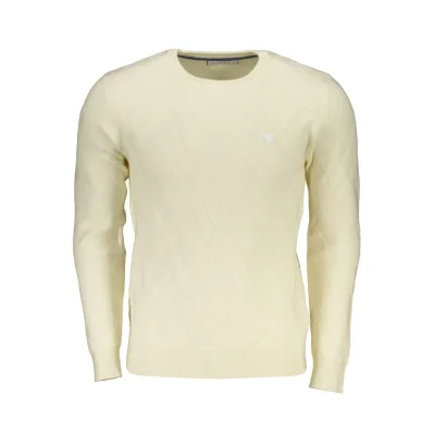 Chic Contrast Crew Neck Men's Sweater